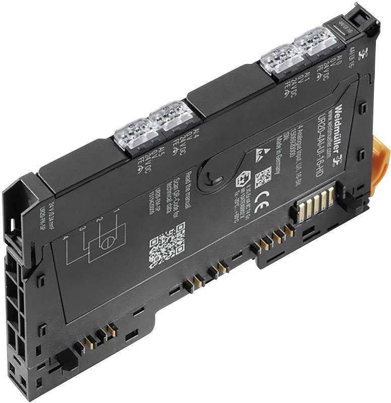 WEIDMUELLER SPS-Eingangs-Modul Weidmüller UR20-4AI-UI-16-HD 1506920000 24 V/DC