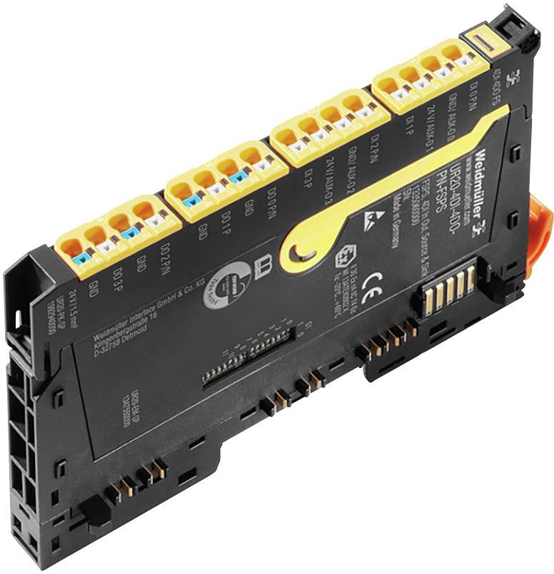 Weidmüller UR20-4DI-4DO-PN-FSPS-V2 2464570000 SPS-Erweiterungsmodul 24 V/DC
