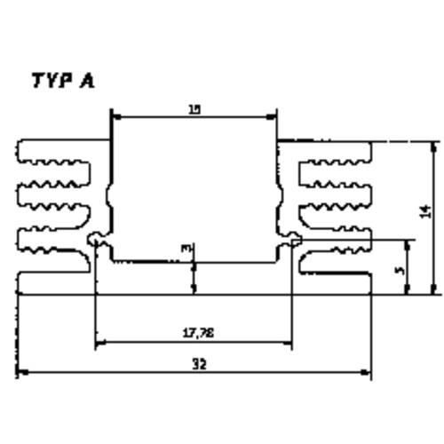Fischer Elektronik 10022548 SK 75 37,5 SA Kühlkörper 6.8 K/W (L x B x H) 37.5 x 32 x 14 mm TO-220, TO-126