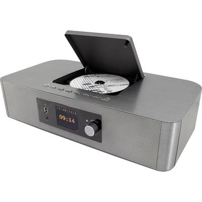 soundmaster ICD2020 Internet CD-Radio DAB+, UKW AUX, Bluetooth®, CD, WLAN, Internetradio   Silber
