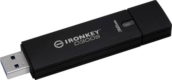 Kingston IronKey D300S - USB-Flash-Laufwerk - verschlüsselt