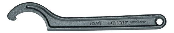 Gedore 6334610 40 58-62 Hakenschlüssel  Schlüsselweite (Metrisch) 58 - 62 mm