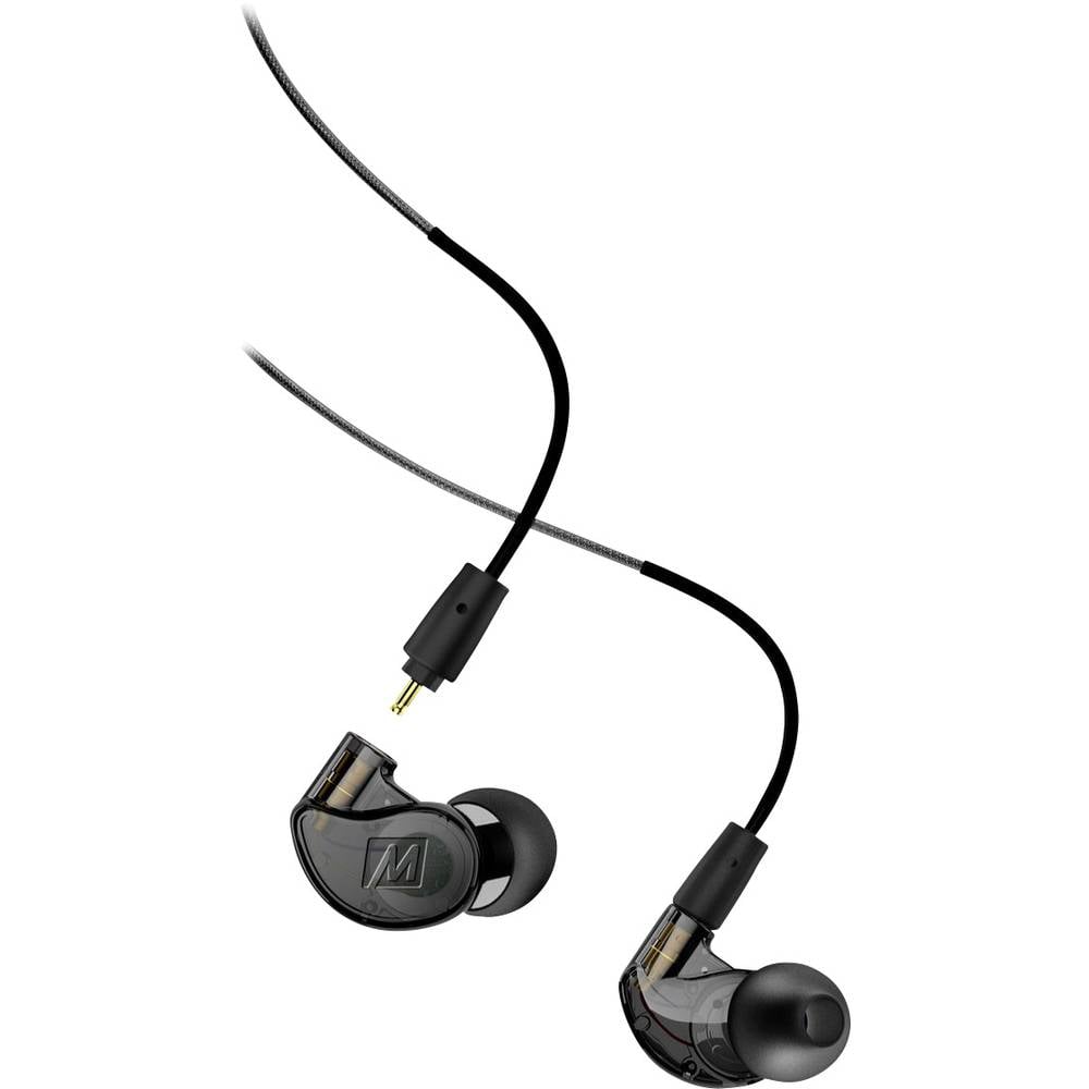 MEE audio M6 PRO In Ear oordopjes Kabel Zwart Headset, Bestand tegen zweet