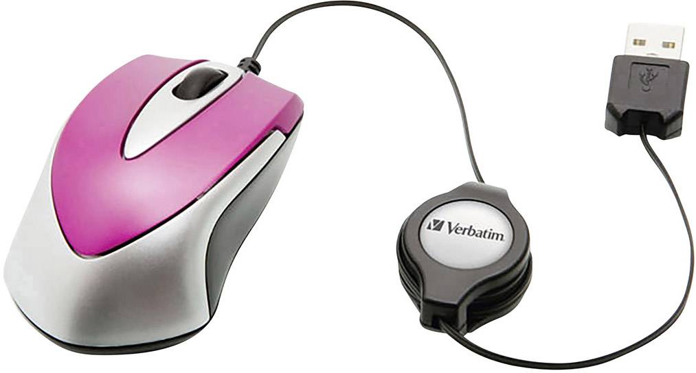 Verbatim Go Mini Maus Büro USB Typ-A Optisch 1000 DPI Eingabe / Ausgabe Mäuse & Tastaturen-1