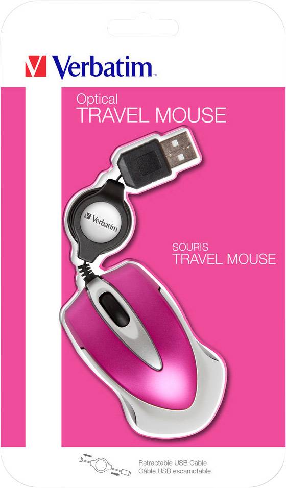 Verbatim Go Mini Maus Büro USB Typ-A Optisch 1000 DPI Eingabe / Ausgabe Mäuse & Tastaturen-3