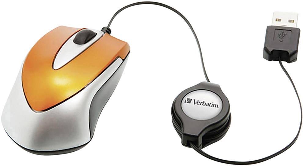 Verbatim Go Mini Maus Büro USB Typ-A Optisch 1000 DPI Multimedia-Technik Mäuse Kabelgebunden-2