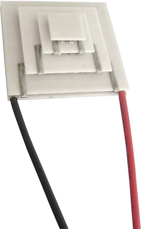 TRU COMPONENTS TEC4-97-49-17-7-05 Peltier-Element mehrstöckig 11.2 V 4.4 A 4 W (A x B/C x D/H) 35 x 35/10 x 10/10.7 mm