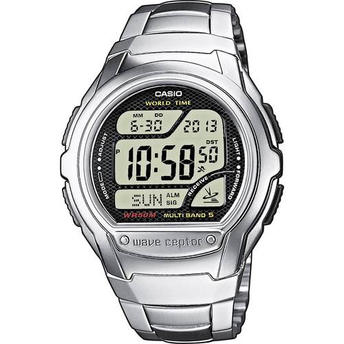 Casio Funk Armbanduhr WV-58DE-1AVEF (L x B x H) 53.4 x 43.7 x 12 mm Silber Gehäusematerial=Edelstahl, Harz Material (Arm...