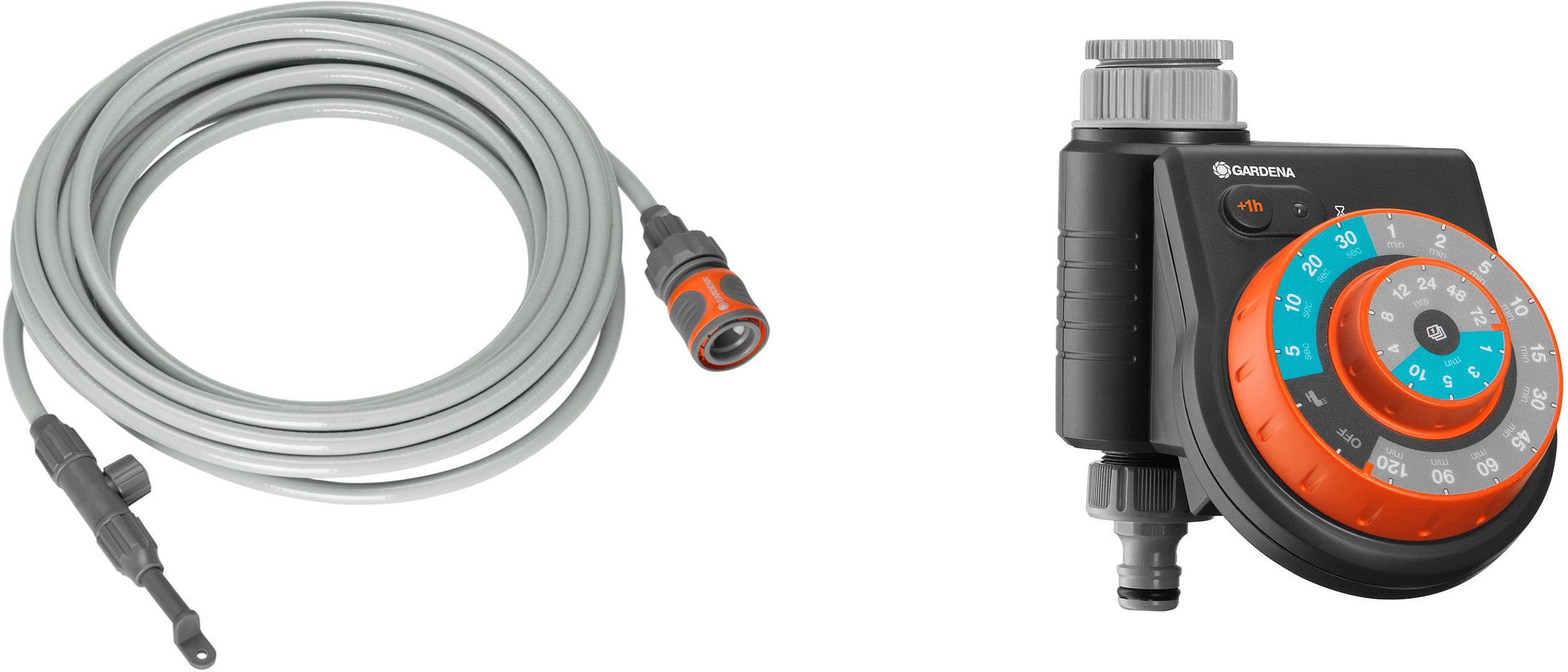 GARDENA Kit refrigeratore daria per esterni Raccordo a innesto Lunghezza del tubo flessibile: 10 m 13137-20