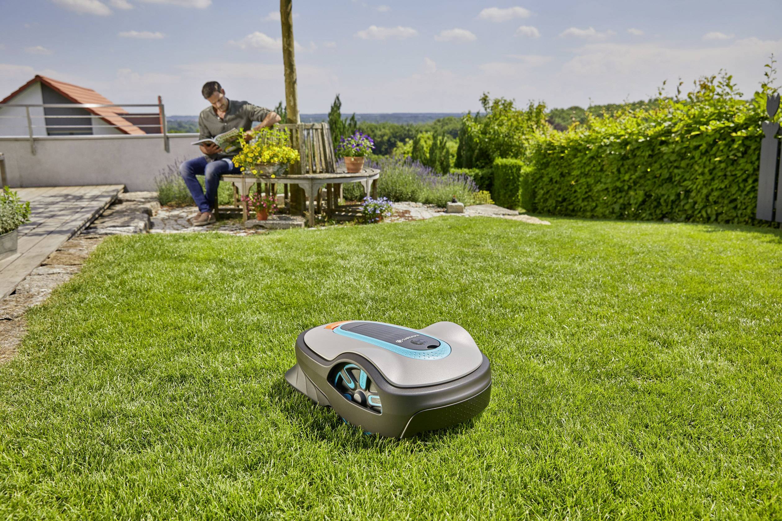 GARDENA 4078500044073 smart SILENO life 1.250 m² Mähroboter Geeignet für Fläche max. 1250 m²-1