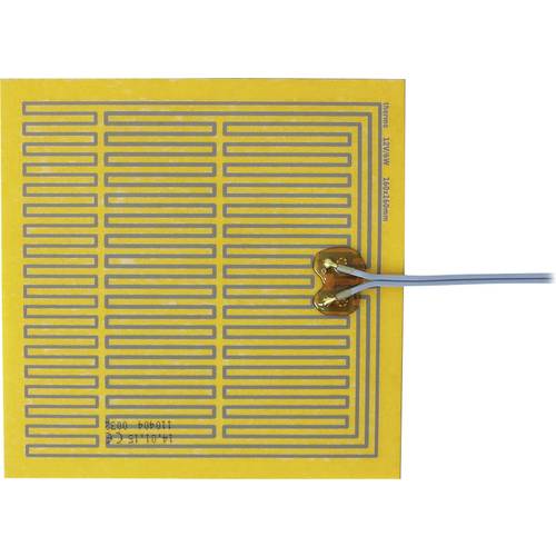 Thermo TECH Polyester Heizfolie selbstklebend 12 V/DC, 12 V/AC 6 W Schutzart IPX4 (L x B) 160 mm x 160 mm