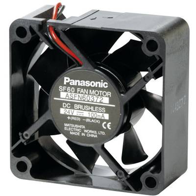 Panasonic ASFN60372 Axiallüfter 24 V/DC 36.6 m³/h (L x B x H) 60 x 60 x 25 mm 