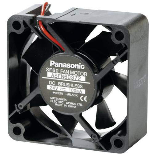 Panasonic ASFN64371 Axiallüfter 12 V/DC 26.4 m³/h (L x B x H) 60 x 60 x 25 mm