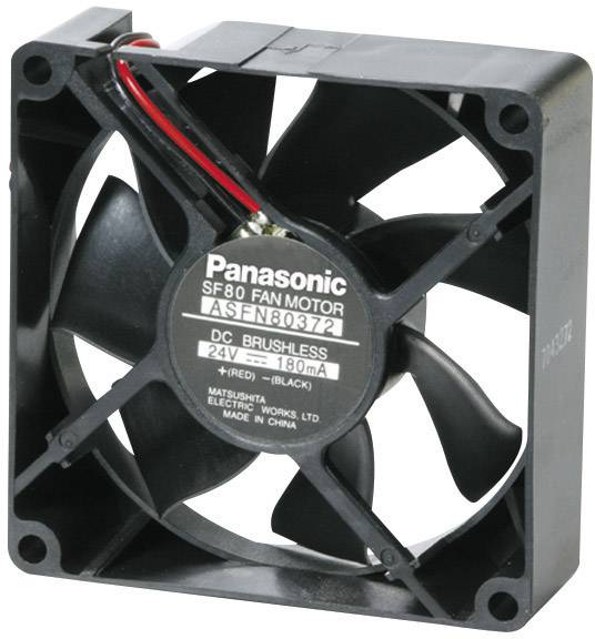 NMB Minebea 3110KL-05W-B50 Axiallüfter 24 V//DC 66 m³//h 80 x 80 x 25 L x B x H