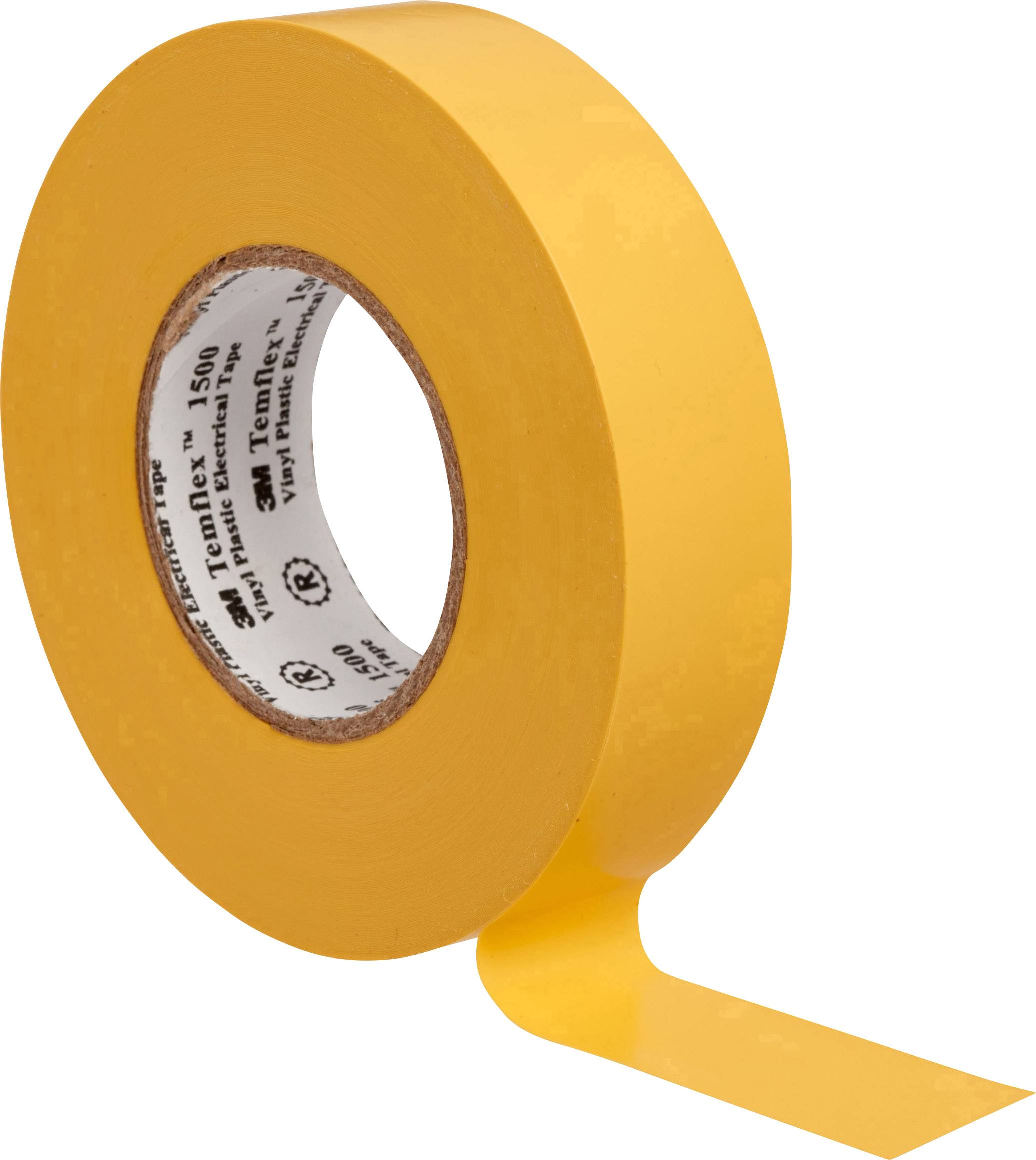 Izolační páska 3M TEMFLEX150019X25YE, (d x š) 25 m x 19 mm, guma-pryskyřice, žlutá, 1 ks