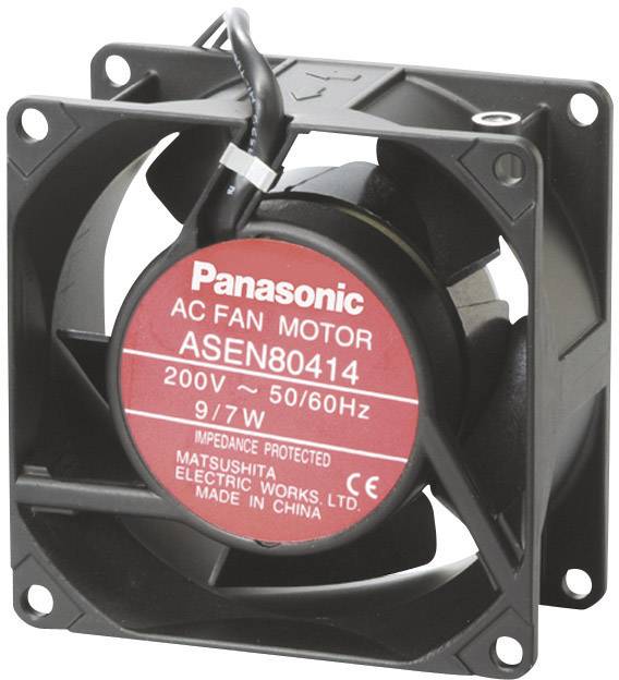 PANASONIC Axiallüfter 230 V/AC 54 m³/h (L x B x H) 80 x 80 x 38 mm Panasonic ASEN80416