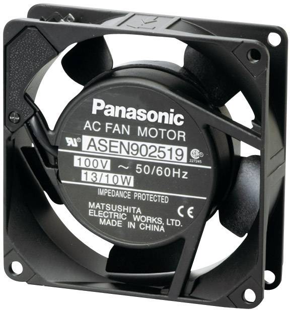 PANASONIC Axiallüfter 230 V/AC 58.8 m³/h (L x B x H) 92 x 92 x 25 mm Panasonic ASEN902569