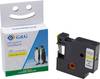 Schriftband G&G 15572 Kompatibel ersetzt DYMO 45018, S0720580 Kunststoff Bandfarbe: Gelb Schriftfarbe: Schwarz 12 mm 7 m