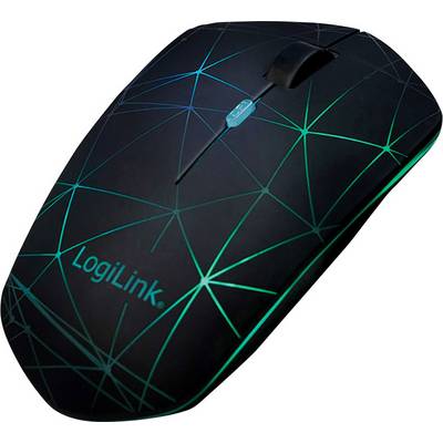 LogiLink ID0172 - Beidhändig - Optisch - Bluetooth - 1600 DPI - Schwarz3.0 --0