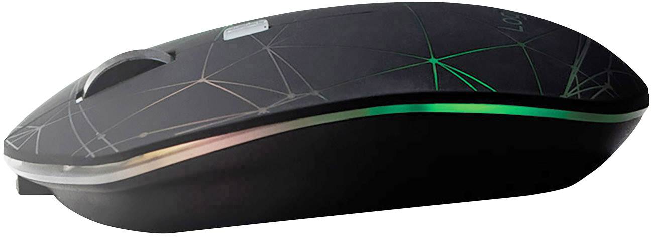 LogiLink ID0172 - Beidhändig - Optisch - Bluetooth - 1600 DPI - Schwarz3.0 --1