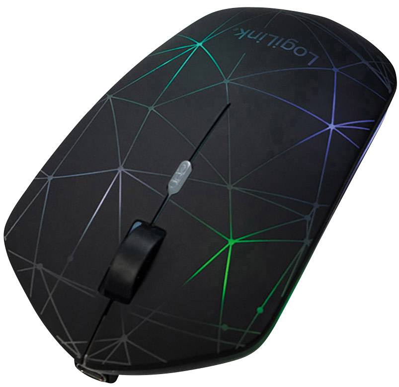 LogiLink ID0172 - Beidhändig - Optisch - Bluetooth - 1600 DPI - Schwarz3.0 --3
