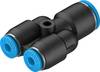 FESTO Y-Verbinder 130610 QSY-8-4 Rohr-Ø: 4 mm, 8 mm 1 St.