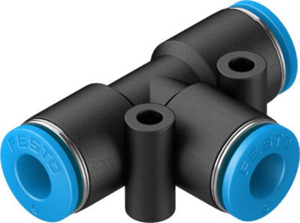 FESTO T-Verbinder 153129 QST-6 Rohr-Ø: 6 mm, 6 mm 1 St.
