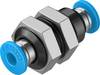 FESTO Gerade-Verbinder 153157 QSS-4 Rohr-Ø: 4 mm, 4 mm 1 St.
