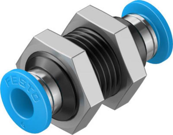 FESTO Gerade-Verbinder 153158 QSS-6 Rohr-Ø: 6 mm, 6 mm 1 St.