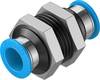 FESTO Gerade-Verbinder 153161 QSS-12 Rohr-Ø: 12 mm, 12 mm 1 St.