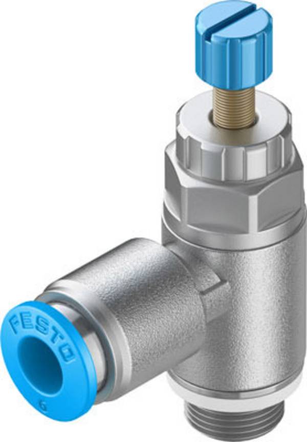 FESTO Rückschlagventil 197581 GRLA-1/8-QS-6-RS-D  0.2 bis 10 bar  1 St.