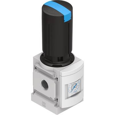 FESTO Druckregelventil 529993 MS6-LR-1/2-D7-AS Gehäusematerial Aluminium Druckguss Dichtungsmaterial NBR 1 St.-0