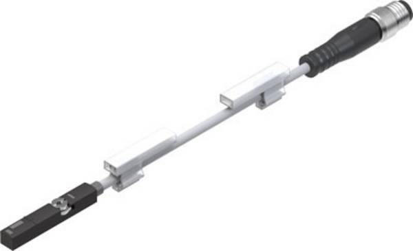 FESTO Näherungsschalter Induktiv SME-8M-DS-24V-K-0,3-M8D 543861 M8 für T-Nut