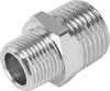 FESTO Doppelnippel 8030285 NPFC-D-R38-R12-M Gewinde-Maß: R3/8, R1/2 1 St.