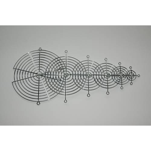 Lüftergitter 1 St. (B x H) 80 mm x 80 mm Metall