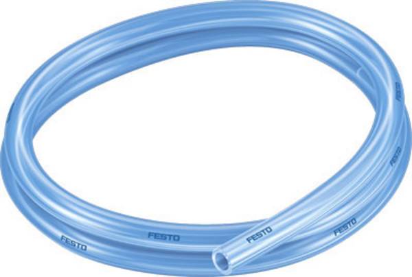 FESTO Druckluftschlauch 8048711-1 PUN-H-12X2-TBL Thermoplastisches Elastomer Transluzent, Blau Innen-Durchmesser: 8 mm 10 bar Meterware