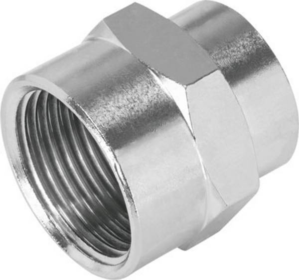 FESTO Muffe 8069224 NPFC-R-G12-G38-F      Gewinde-Maß: G1/2", G3/8" 1 St.