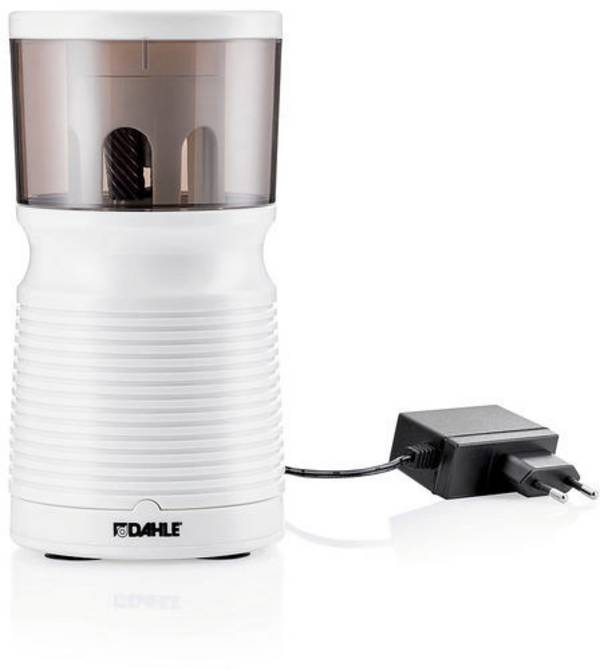 Dahle Elektrische Bleistiftspitzmaschine 00210-14411 Weiß (transparent) Ausführung des Behälters=Dose