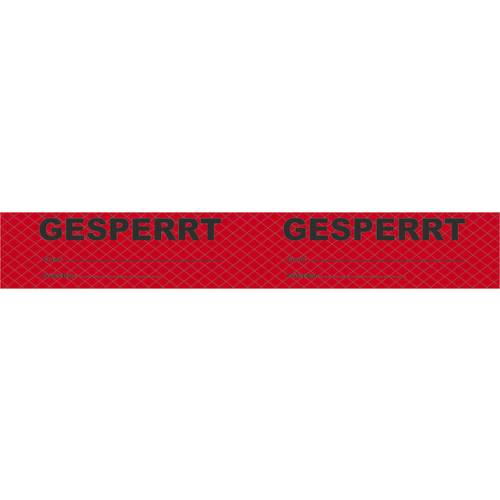 BJZ ESD-Klebeband 66 m Rot, Schwarz (L x B) 66 m x 50 mm C-101 753-R