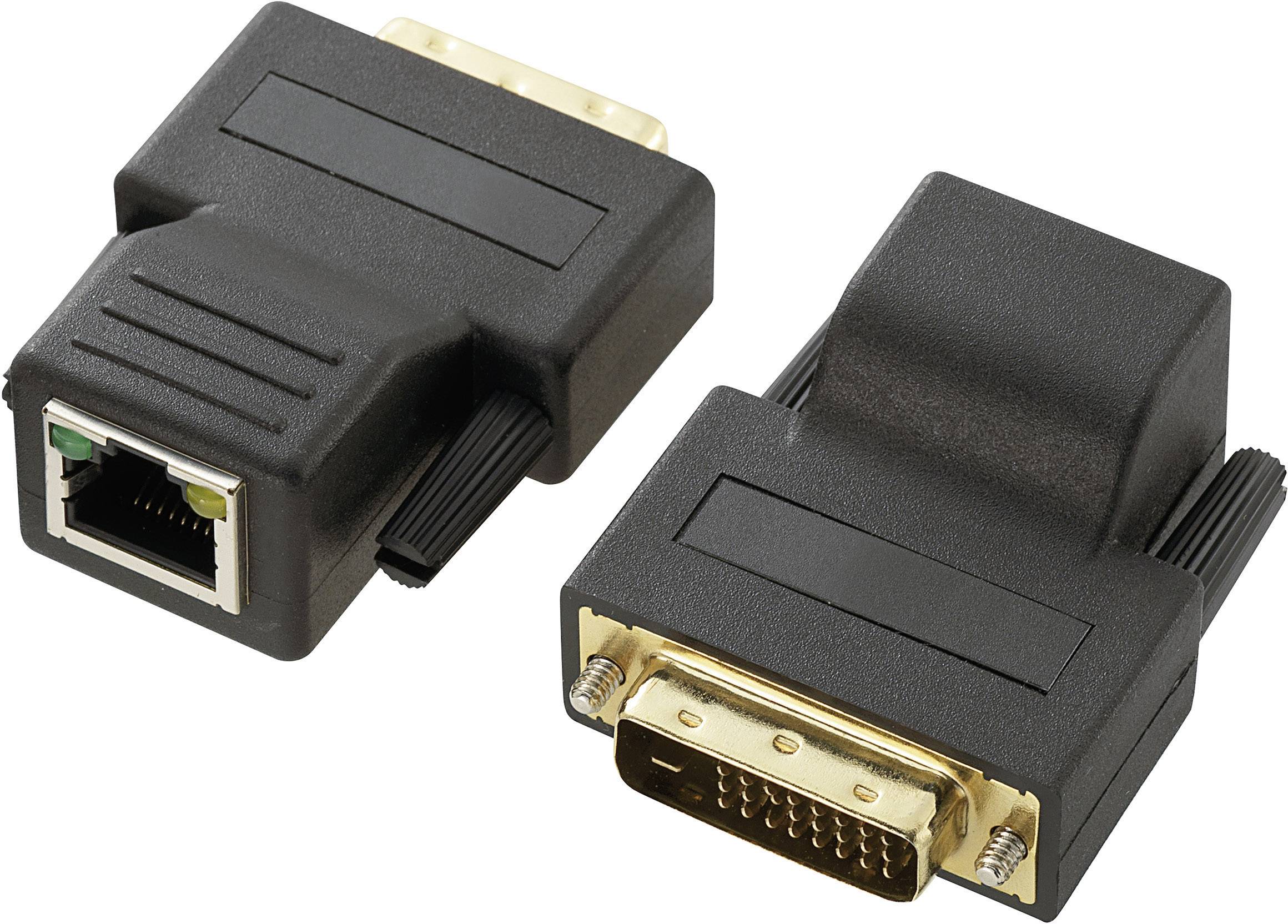 Renkforce DVI Extender (Verlängerung) über Netzwerkkabel RJ45 70m