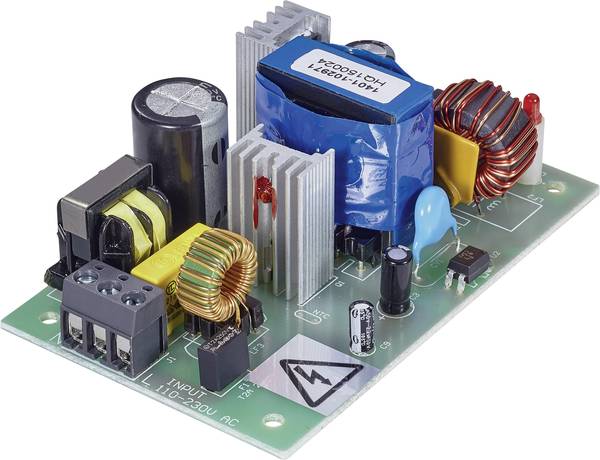 H-Tronic  Schalternetzteilmodul Baustein Eingangsspannung (Bereich): 230 V/AC (max.) Ausgangsspannung (Bereich): 5 - 24 V/DC 1.5 A
