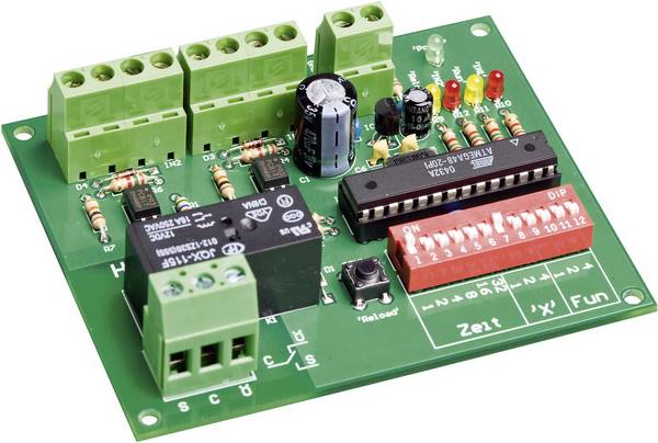 H-Tronic 190027 Zeitrelais Baustein 12 V/DC 0.1 s - 63 h