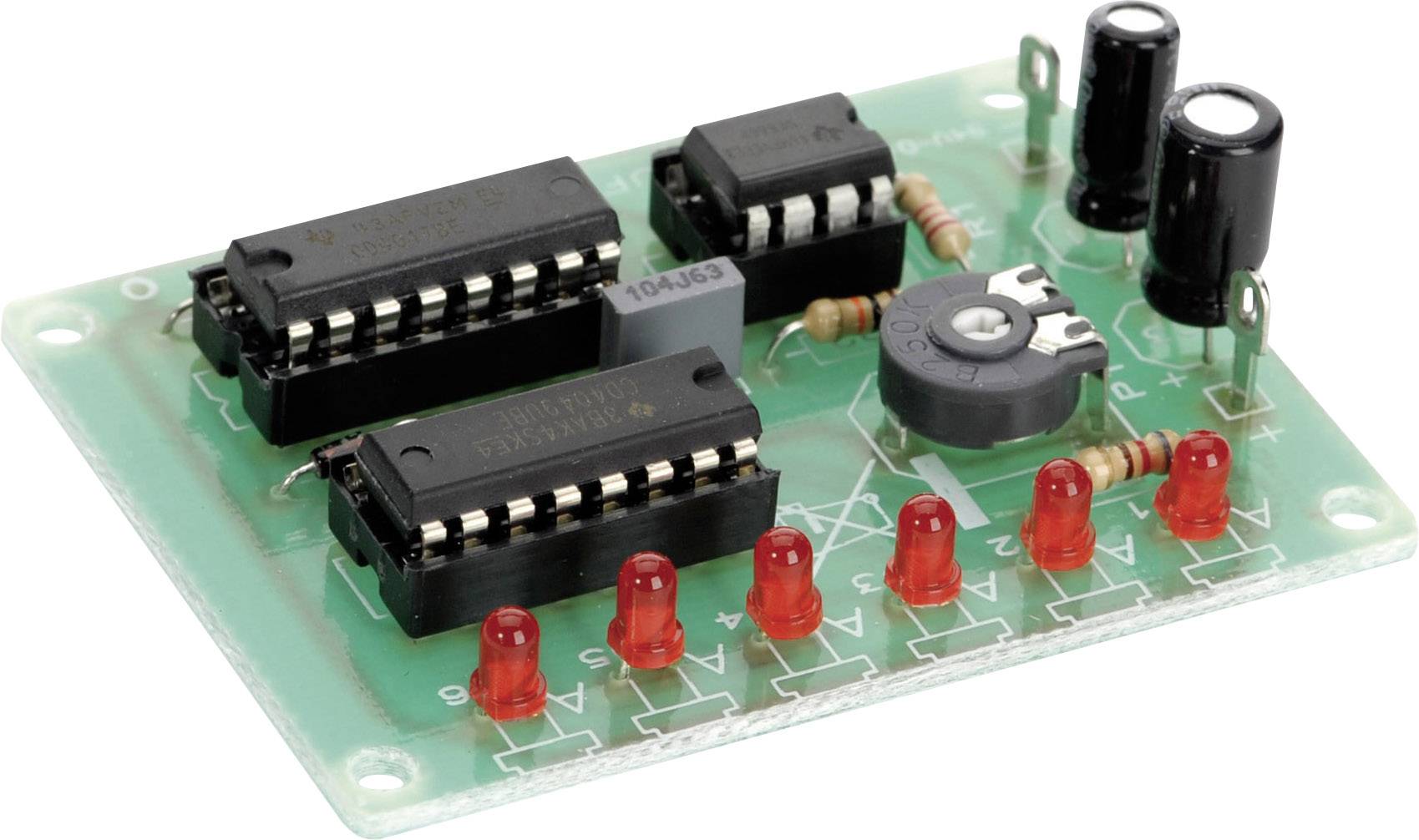 Lauflichtsteuerung LEDCONTROL mit Wahlschalter Lauflicht / Standlicht -  Krause Modellbau