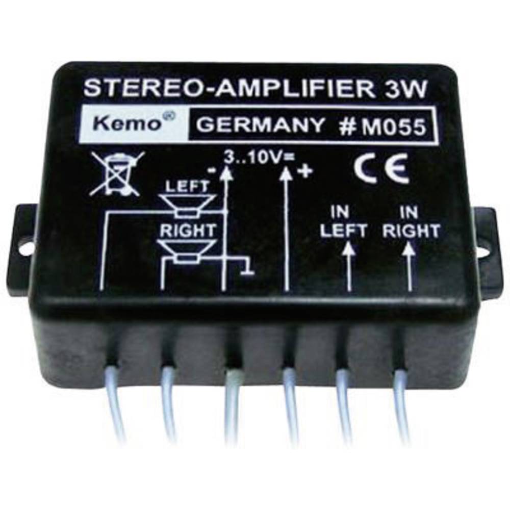 Stereoversterker 2 x 1,5 W module