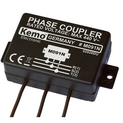 Kemo Powerline M091N Phasenkoppler Baustein Eingangsspannung (Bereich): 400 V/AC (max.)   