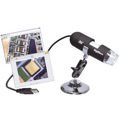 dnt USB Mikroskop  2 Megapixel  Digitale Vergrößerung (max.): 200 x 