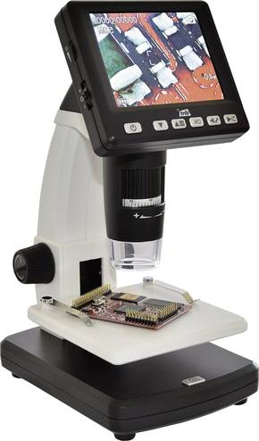 TOOLCRAFT Mikroskop im Einsatz