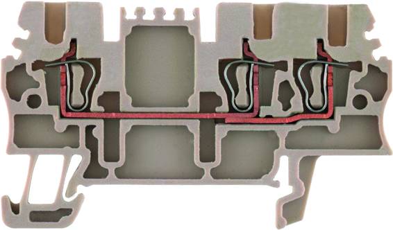 Doorgangsserieklem Weidm&uuml;ller ZDU 1.5/3AN 1775530000 100 stuk(s)