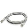 Phoenix Contact 2891589 FL CAT6 PATCH 2,0 RJ45 Netzwerk Anschlusskabel CAT 6 S/UTP 2.00 m Grau mit Rastnasenschutz