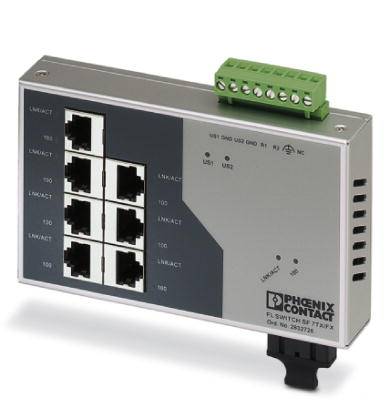 Phoenix Contact 2832726 FL SWITCH SF 7TX/FX Industrial Ethernet Switch 10 / 100 MBit/s